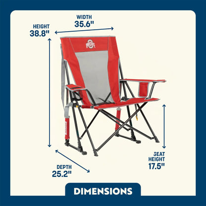College Comfort Pro Rocker™ - Ohio State Buckeyes